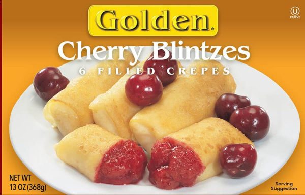 Golden Cherry Blintzes