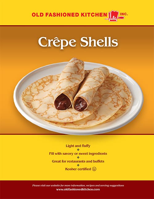 crepe shells sell sheet