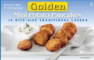 mini potato pancakes