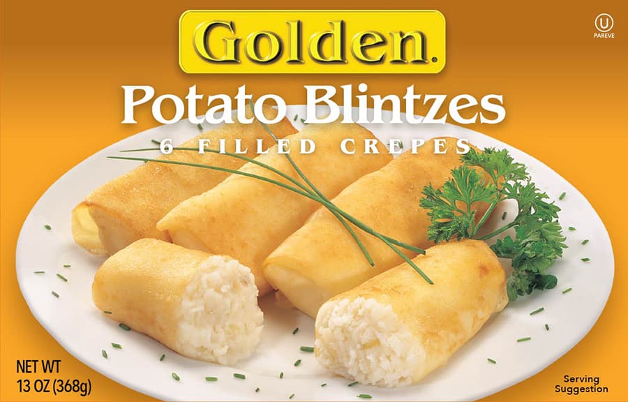 potato blintzes